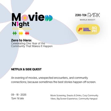 Cover Image for Community Night @ Zero-Ten Park Makati . ⋆˙ .
