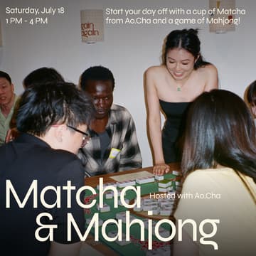 Cover Image for Matcha & Mahjong (ft. Matcha by Ao Cha)