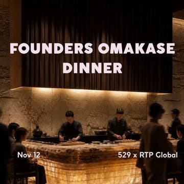 Cover Image for NYC Founders Omakase Dinner