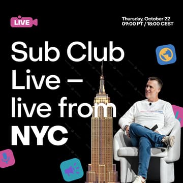 Cover Image for A New York App Week special | Sub Club Live