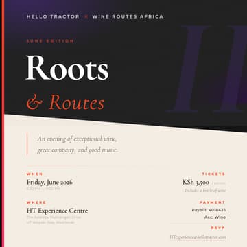 Cover Image for Roots & Routes: A Wine Tasting Event