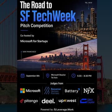 Cover Image for The Road to SF TechWeek - Pitch Competition