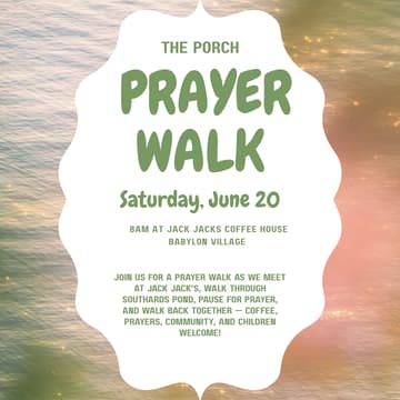 Cover Image for Prayer Walk