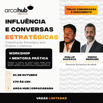 Cover Image for Influência e conversas estratégicas.