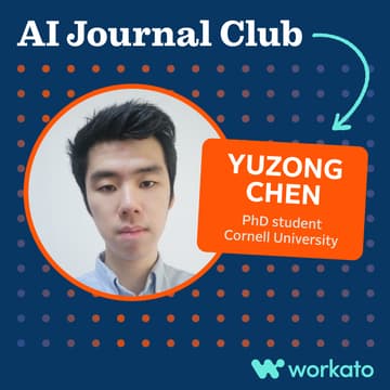 Cover Image for AI Journal Club ft. Yuzong Chen (Cornell PhD Research)