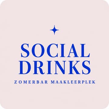 Cover Image for Social Drinks @ Zomerbar Maakleerplek 🌞