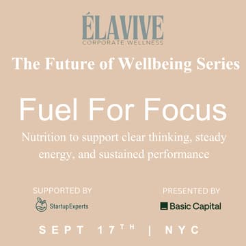 Cover Image for The future of wellbeing series: Fuel For Focus