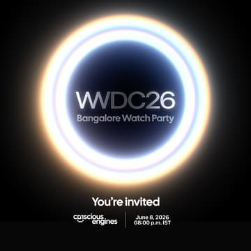 Cover Image for WWDC26 Watch Party @ Conscious Engines