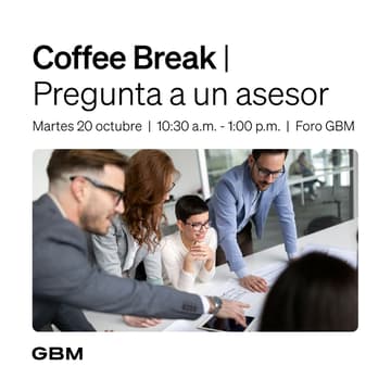 Cover Image for Coffee Break + Pregunta a un asesor