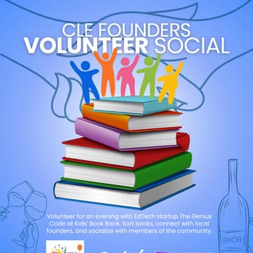 Cover Image for CLE Founders Volunteer Social @ #CLETechWeek26