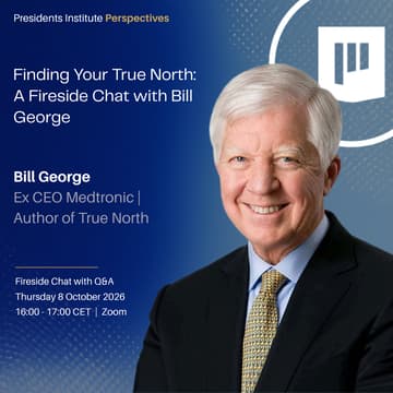 Cover Image for Finding Your True North: A Fireside Chat with Bill George
