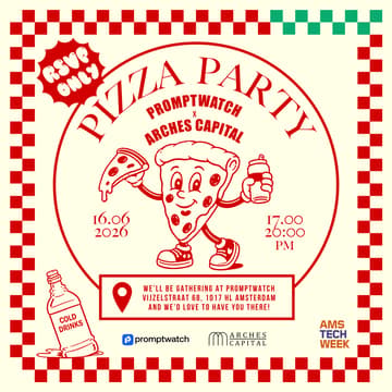 Cover Image for Pizza Party 🍕 Promptwatch x Arches Capital