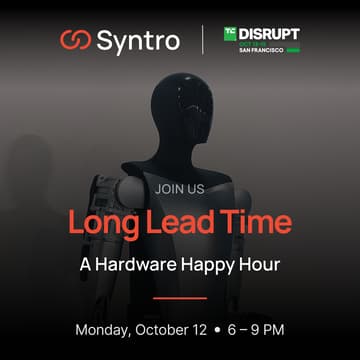 Cover Image for Long Lead Time: A Hardware Happy Hour @ TechCrunch Disrupt