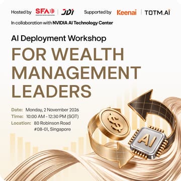 Cover Image for AI Deployment Workshop for Wealth Management Leaders