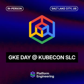 Cover Image for 🇺🇸 GKE Day @ KubeCon SLC