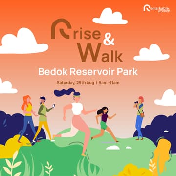 Cover Image for 🌿 Rise & Walk - Saturday 29th Aug @ Bedok Reservoir Park 🌿