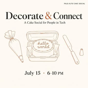 Decorate & Connect : Cake Social