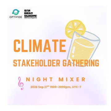 Cover Image for Climate Stakeholder Gathering: SDCW 2026
