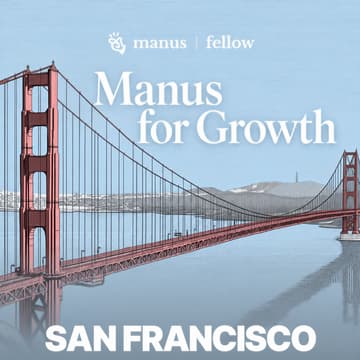 Cover Image for Manus for Growth
