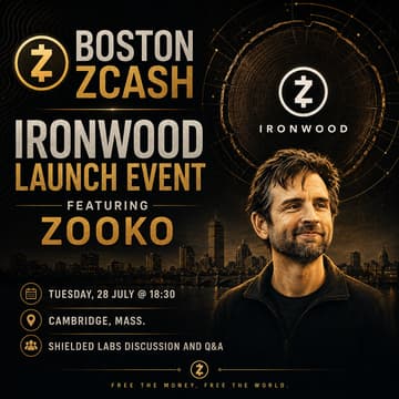 Cover Image for Ironwood Launch Event, ft. Zooko