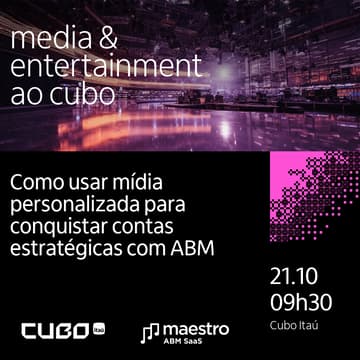 Cover Image for Media and Entertainment - Como usar mídia personalizada para conquistar contas estratégicas com ABM