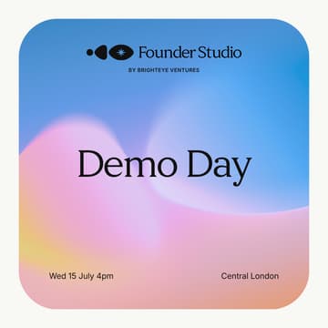 Cover Image for Founder Studio Final Demo Day