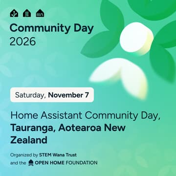 Cover Image for Tauranga, Aotearoa New Zealand Home Assistant Community Day