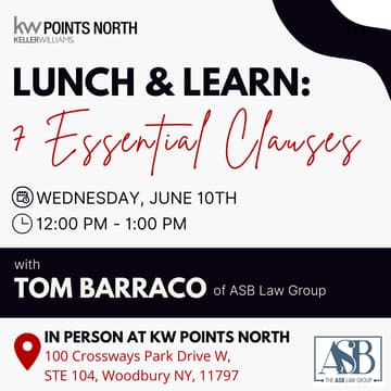 Cover Image for Lunch & Learn: 7 Essential Clauses