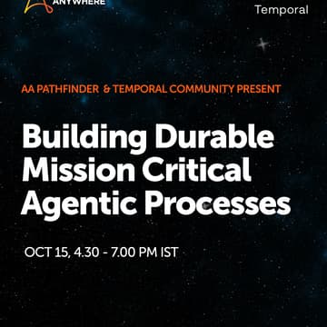 Cover Image for Building Durable Mission Critical Agentic Processes