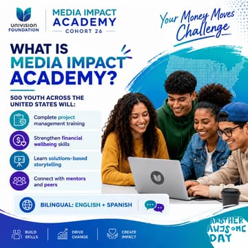 Cover Image for Media Impact Academy: Student Enrollment