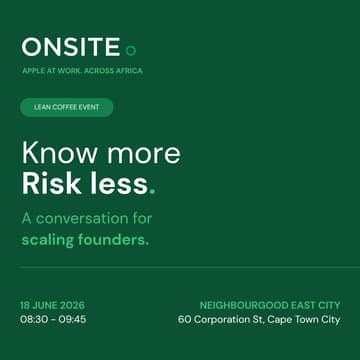 Cover Image for Know More, Risk Less. - A lean coffee meet-up for scaling founders.