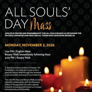 Cover Image for All Souls' Day Mass & Rosary Walk