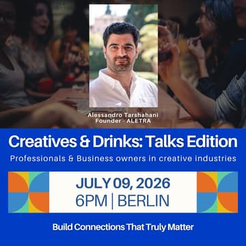 Cover Image for Creatives & Drinks: Speaker Talks and Networking