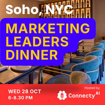 Cover Image for Marketing Leaders Dinner - Future of AI and Video Intelligence