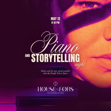 Cover Image for Piano & Storytelling Night