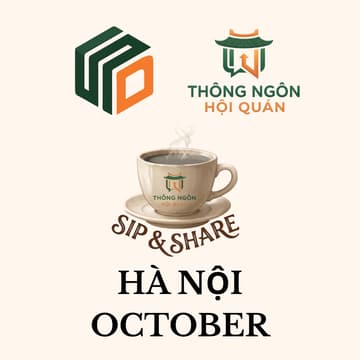 Cover Image for SIP & SHARE - HÀ NỘI - OCTOBER 2026