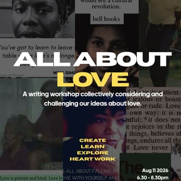 Cover Image for All About Love - Writing Workshop