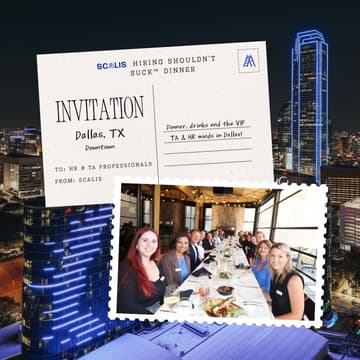 Cover Image for Hiring Shouldn't Suck™ Dinner (Dallas - 9/16/26)