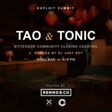 Cover Image for TAO & Tonic: Closing Cocktail