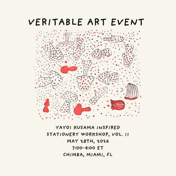 Cover Image for Yayoi Kusama Inspired Stationery Workshop