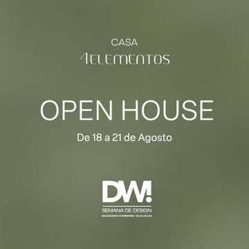 Cover Image for Open House Casa 4 Elementos| 19.08 | 11h