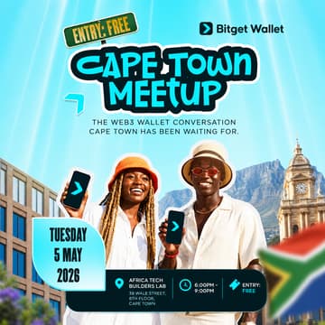 Cover Image for Bitget Wallet Cape Town Meetup