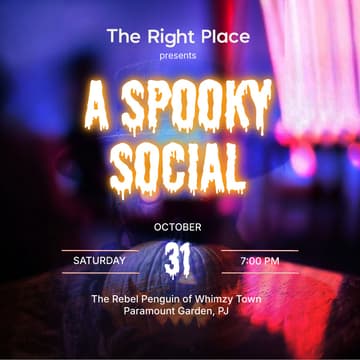 Cover Image for A Spooky Social