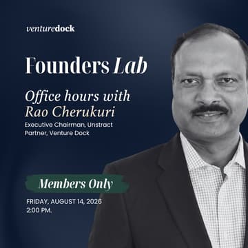 Cover Image for FounderLabs: Office Hours with Rao Cherukuri