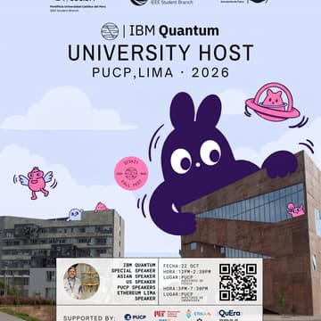 Cover Image for IBM QUANTUM | Qiskit Fall Fest 2026 - PUCP UNIVERSITY HOST