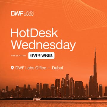 Cover Image for DWF Labs HotDesk Wednesday, presenting HypeWRKS