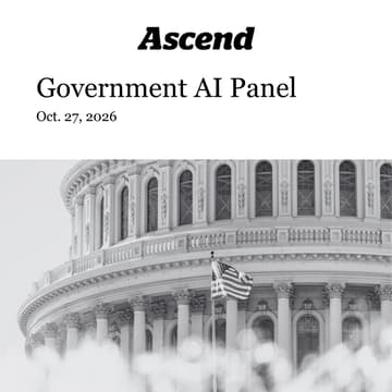 Cover Image for AI in Government Panel - AI Week