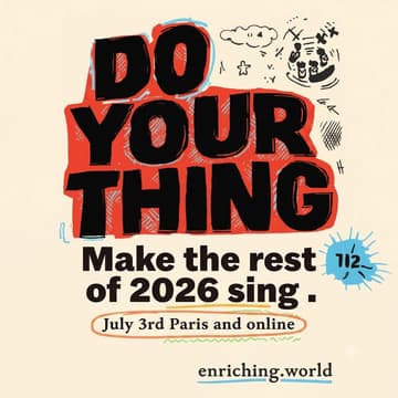 Cover Image for "Do Your Thing" - A Planning Party for 2026 H2 - ONLINE