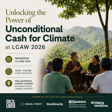 Cover Image for Unlocking the Power of Unconditional Cash for Climate