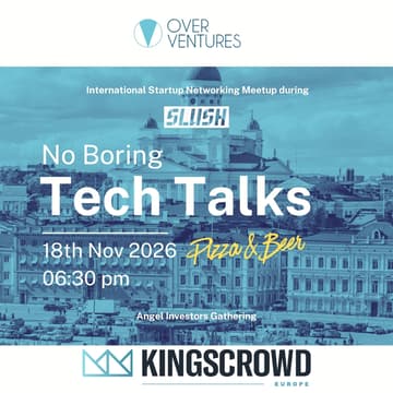 Cover Image for No Boring Tech Talks - Helsinki